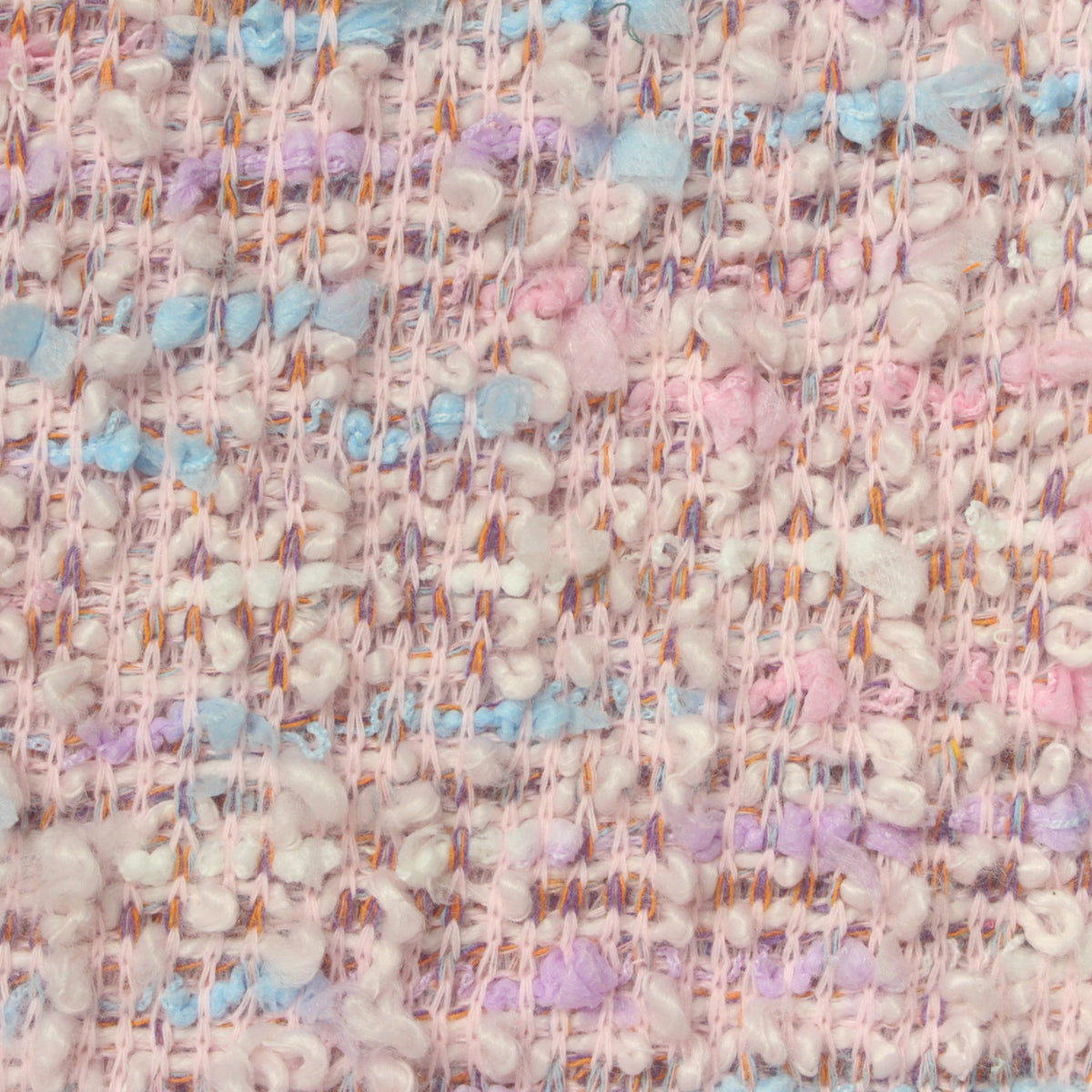 Jacquard 100% Polyester Bouclé Fabric, 480 gsm, 160 cm — Pink