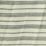 Dark Grey Horizontal-Stripe Bouclé, Poly-Cotton