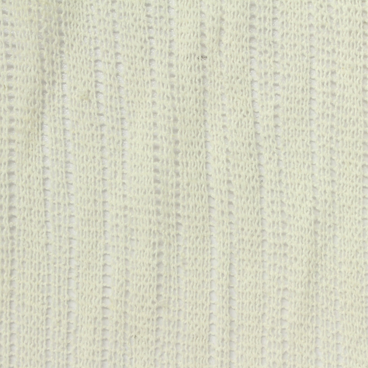 Jacquard Polyester Chunky Knit Fabric, 146 gsm, 145 cm — White