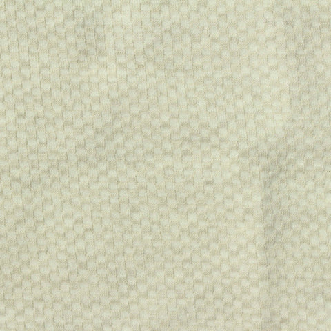 Jacquard Polyester Cotton Stretch Knit Fabric, 330 gsm, 138 cm — Beige