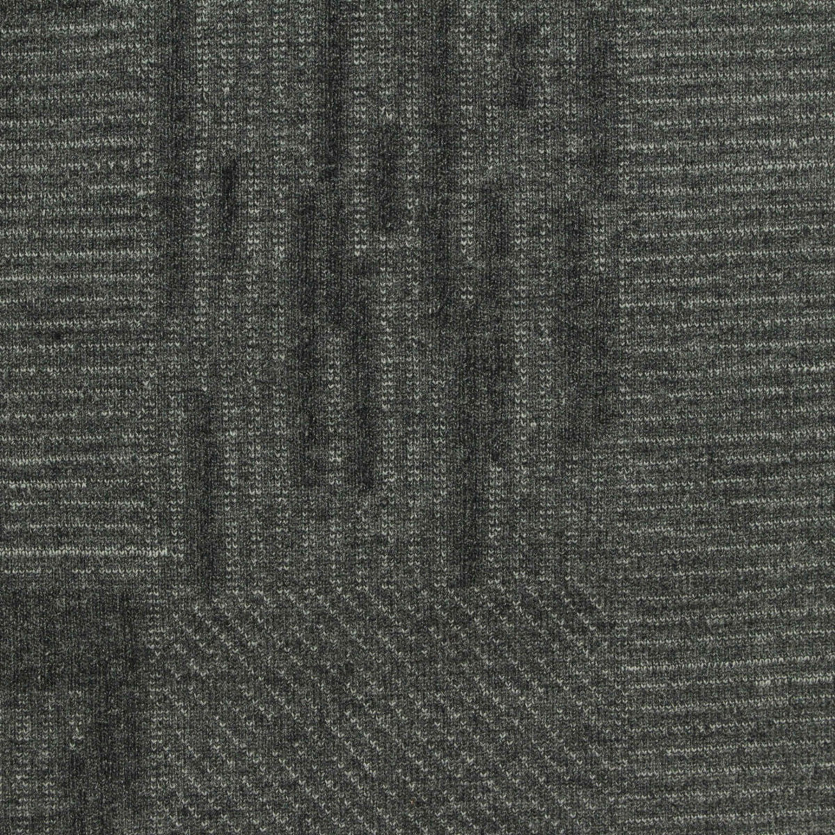 Dark Grey Tone-on-Tone Jacquard, Poly-Tencel Lyocell