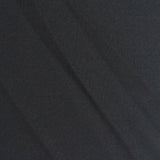 100% Polyester ITY Knit Fabric, 220 gsm, 150 cm — Black