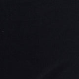 100% Polyester Knit Fabric, 160 gsm, 160 cm — Black