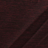 Dark Red Marl Fleece, Polyester