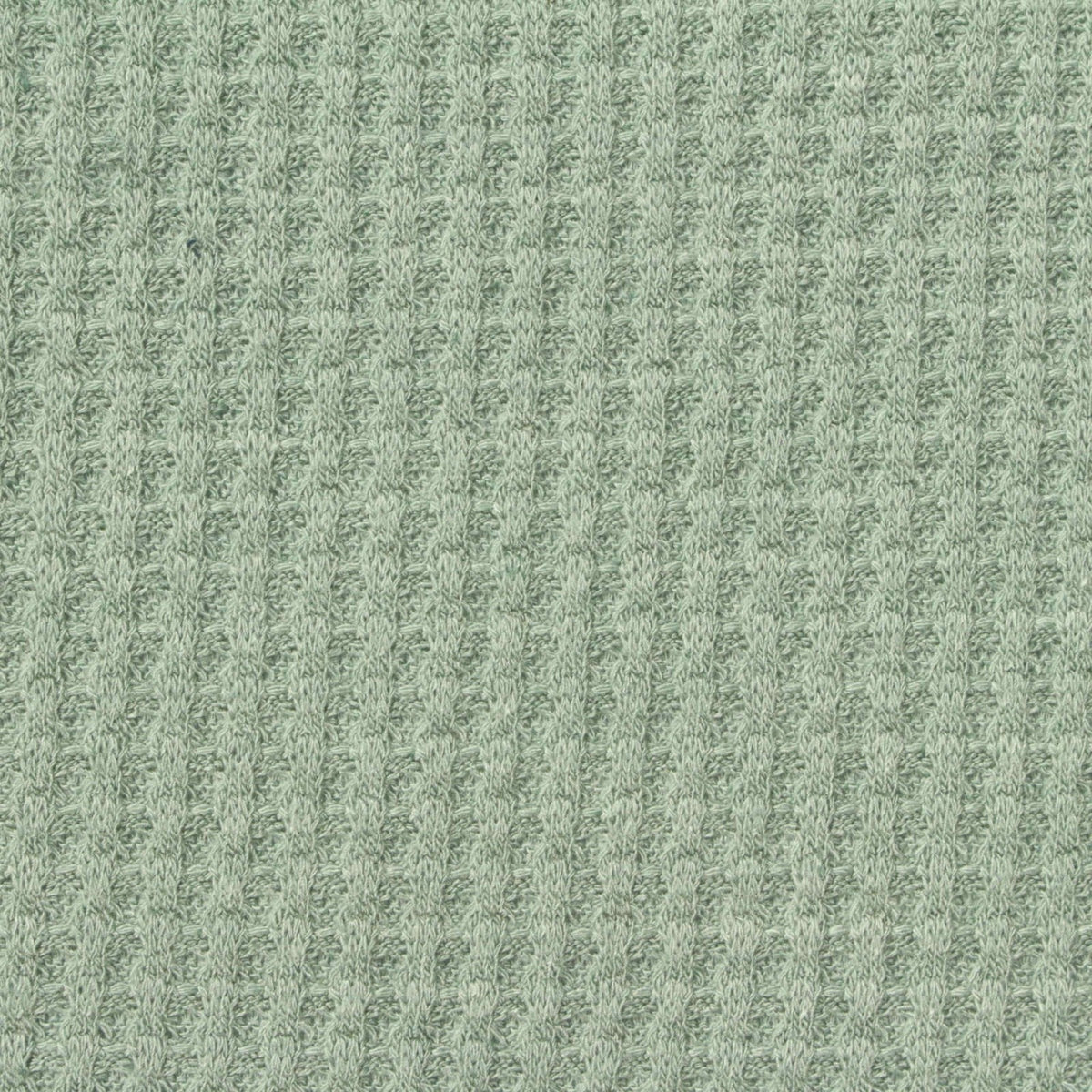 Sage Textured Waffle Knit, Viscose-Poly