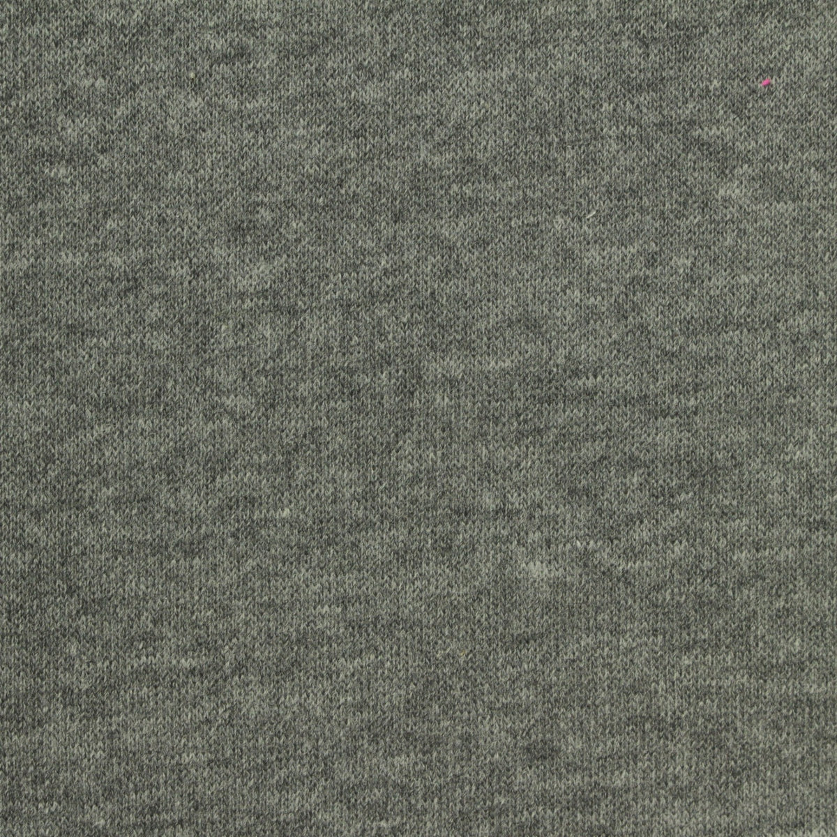 Heathered Grey Marl French Terry, Poly-Cotton, 230 gsm