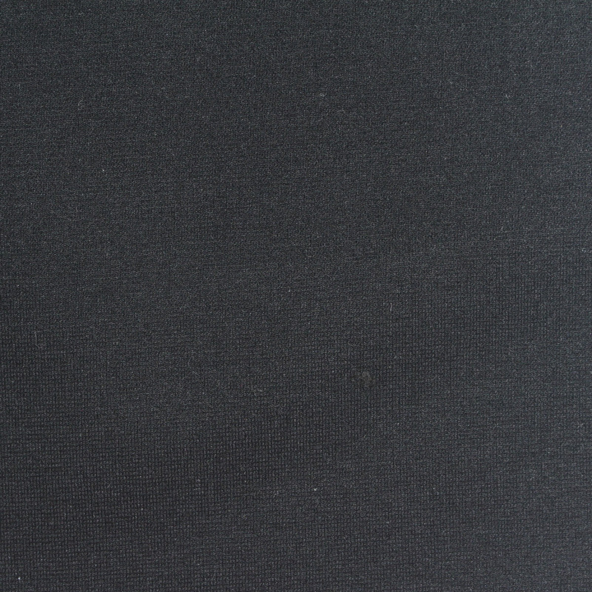 Viscose Polyester Stretch Ponte Knit Fabric, 300 gsm, 160 cm — Black