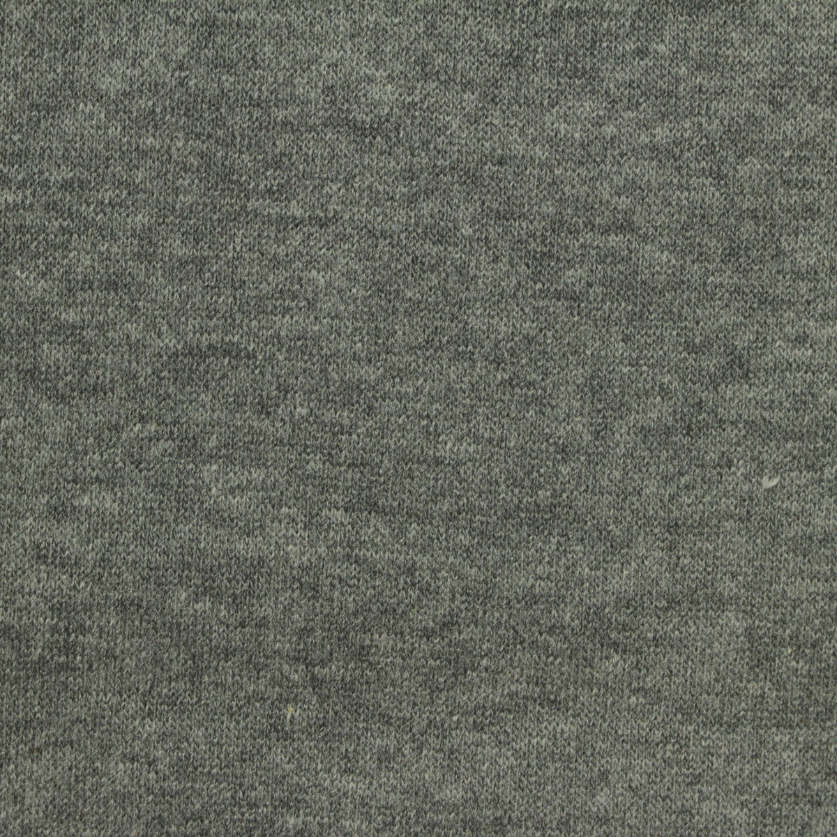 Heather Grey Marl French Terry, Poly-Cotton, 240 gsm
