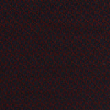 Dark Red Geometric Jersey Knit, Cotton-Poly