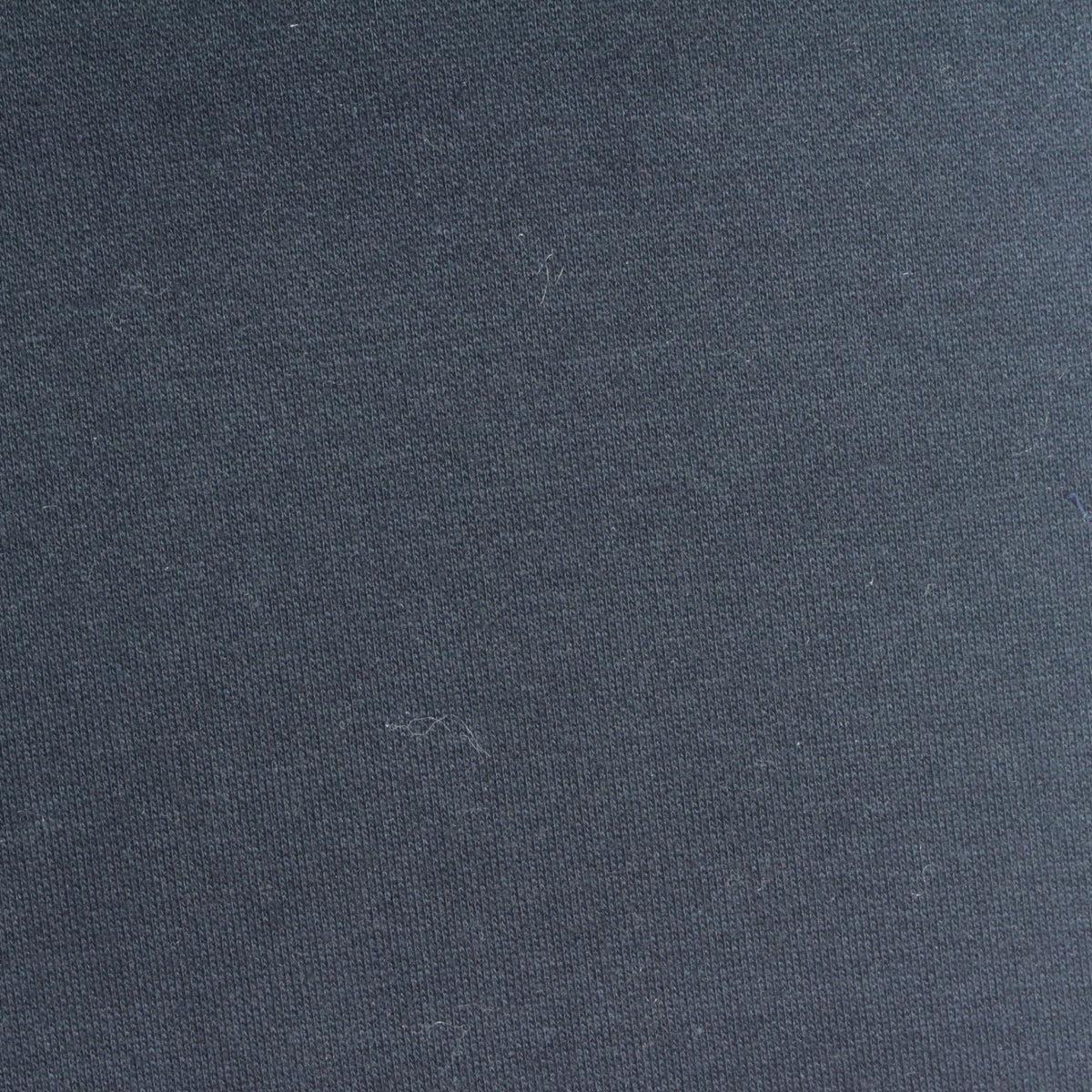Polyester Cotton Fleece Fabric, 410 gsm, 170 cm — Navy
