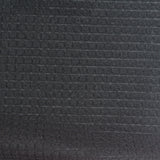 Dark Grey Grid Fleece, Polyester