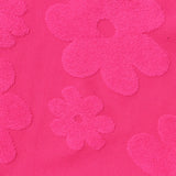 Pink Tone-on-Tone Floral Jacquard, Polyester