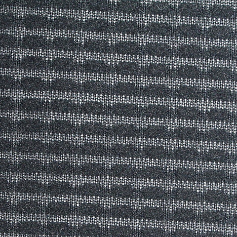 Jacquard Polyester Stretch Fleece Fabric, 170 gsm, 165 cm — Grey