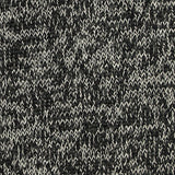 Black Heathered-Marl Chunky Knit, Poly-Viscose — texture
