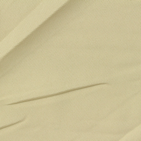 Polyester Stretch Piqué Knit Fabric, 190 gsm, 185 cm — Beige