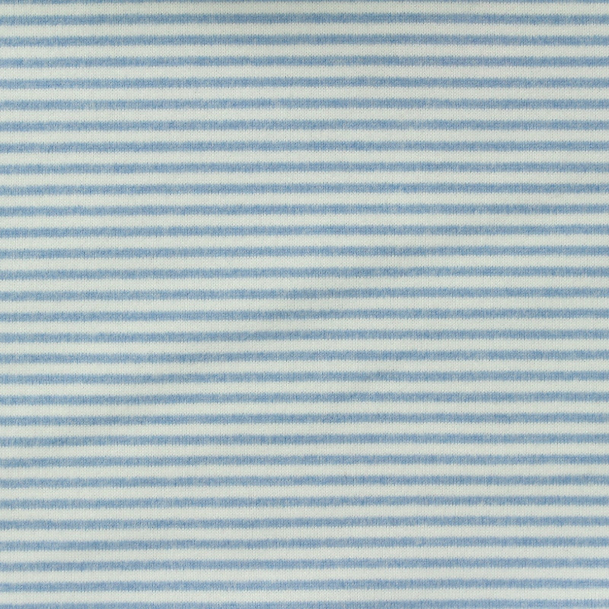 Light Blue Horizontal-Stripe Velvet, Polyester