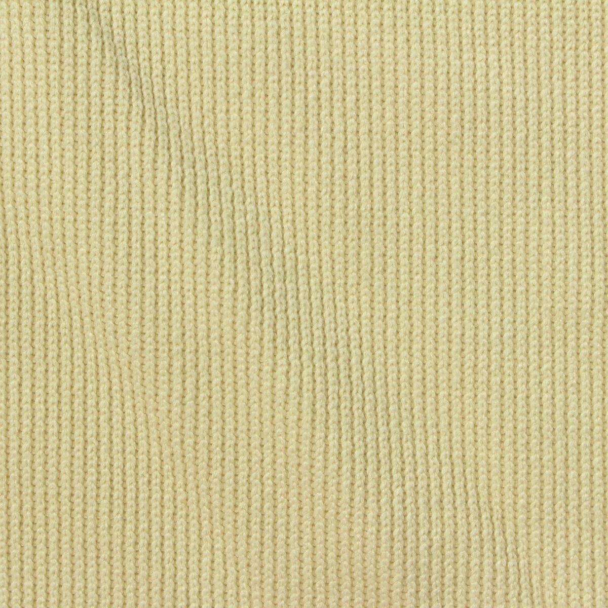 Polyester Stretch Rib Knit Fabric, 380 gsm, 180 cm — Yellow