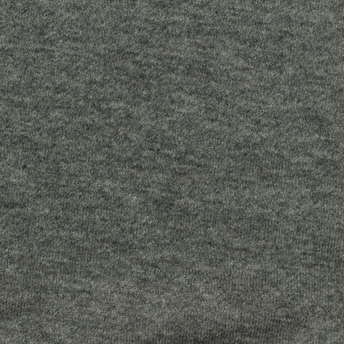 Heather Grey Marl French Terry, Poly-Cotton, 275 gsm