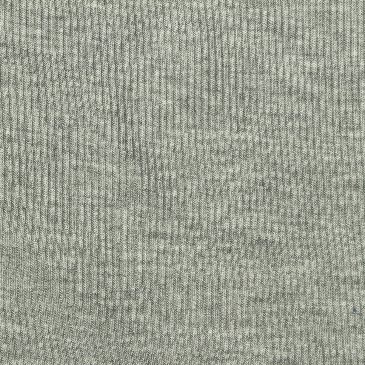 Light Grey Marl Rib Knit, Viscose, 230 gsm