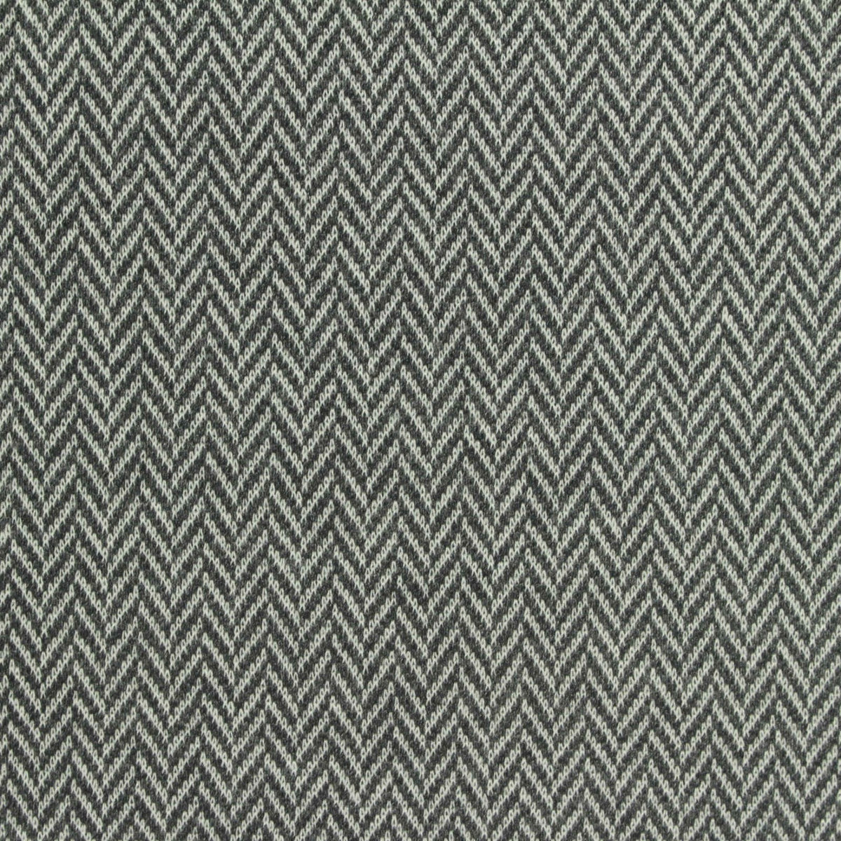 Dark Grey Chevron Jacquard, Poly-Viscose, 260 gsm