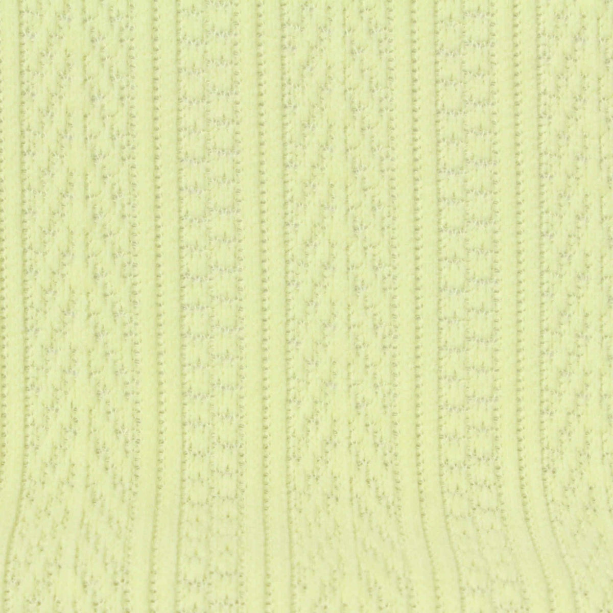 Light Yellow Stripes Chenille, Polyester