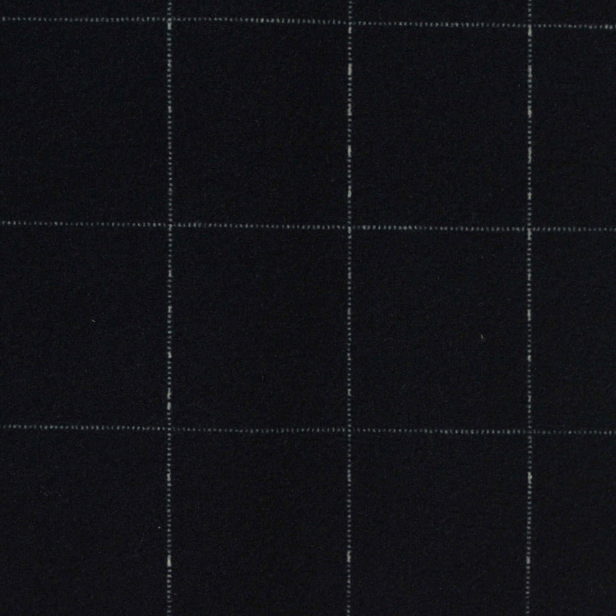 White Check Warp Knit, Polyester, 170 gsm