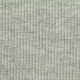 Light Grey Marl Rib Knit, Cotton-Poly — texture