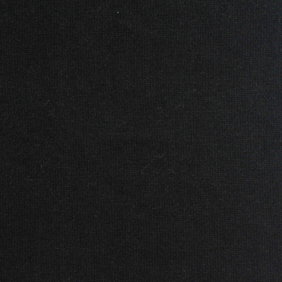 Polyester Viscose Stretch Jersey Knit Fabric, 255 gsm, 163 cm — Black