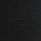Polyester Viscose Stretch Jersey Knit Fabric, 255 gsm, 163 cm — Black
