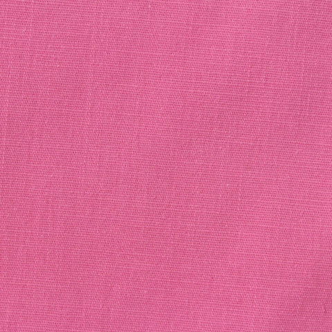 Slub Cotton Stretch Linen-Look Fabric, 165 gsm, 145 cm — Pink