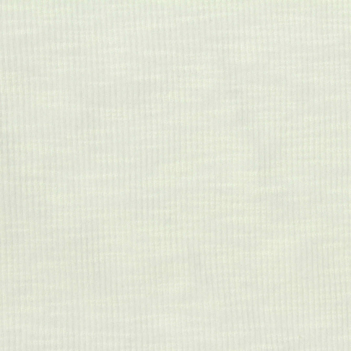 Slub Cotton Modal Stretch Rib Knit Fabric, 214 gsm, 125 cm — White