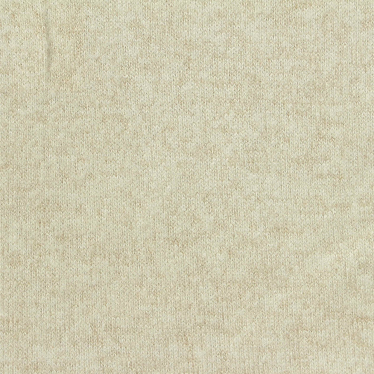 Light Beige Heathered-Marl Chunky Knit, Viscose-Poly, 215 gsm