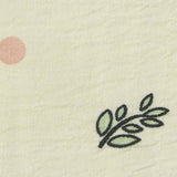 Yellow Flowers Woven, Polyester — texture