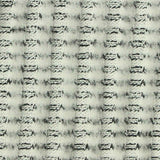 Striped Brushed Polyester Viscose Stretch Rib Knit Fabric, 260 gsm, 150 cm — White — texture