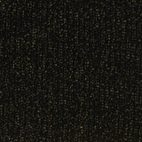 Black Marl Rib Knit, Viscose-Poly