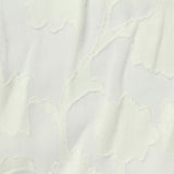 White Floral Chiffon, Polyester