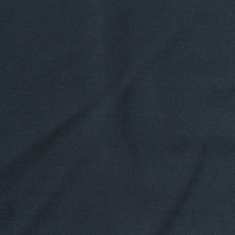 Polyester Stretch Linen-Look Fabric, 294 gsm, 150 cm — Navy