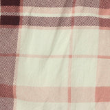 Cream Bold-Plaid Woven, Polyester