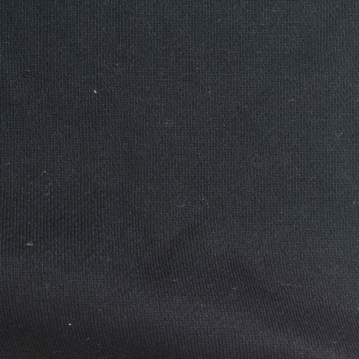 Brushed Cotton Polyester French Terry Fabric, 290 gsm, 175 cm — Navy
