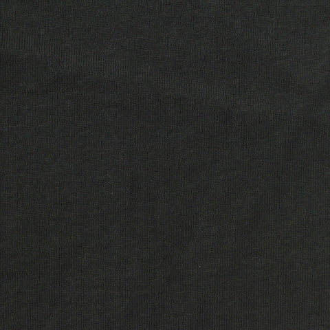 100% Cotton Jersey Knit Fabric, 200 gsm, 180 cm — Black