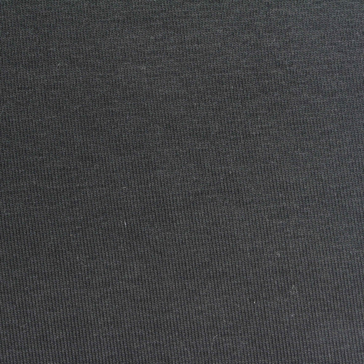 Cotton Polyester Stretch Rib Knit Fabric, 300 gsm, 172 cm — Grey
