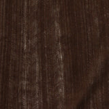 Cotton Tencel Lyocell Rib Knit Fabric, 95 gsm, 75 cm — Brown