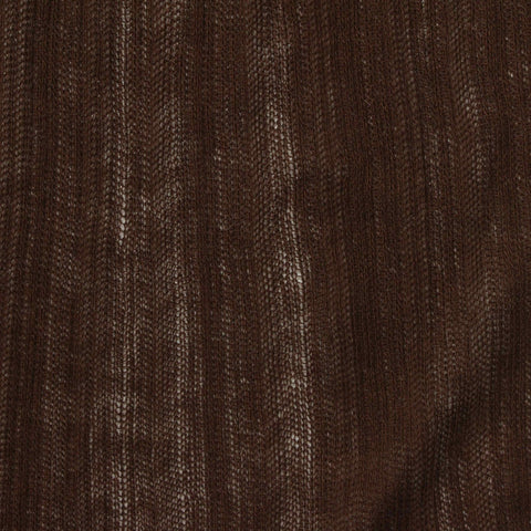 Cotton Tencel Lyocell Rib Knit Fabric, 95 gsm, 75 cm — Brown