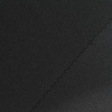 Polyester Viscose Stretch Scuba Knit Fabric, 320 gsm, 165 cm — Black
