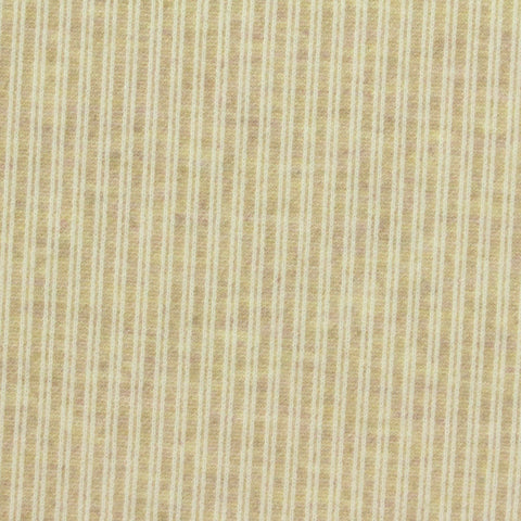 Cream Vertical-Stripe Jacquard, Polyester, 280 gsm