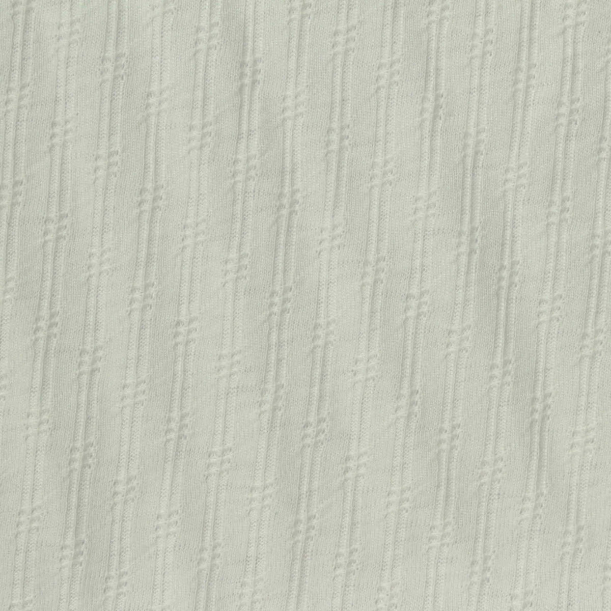 Off-White Tone-on-Tone Rib Knit, Polyester