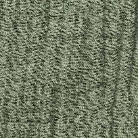 100% Cotton Crepe Fabric, 130 gsm, 135 cm — Green
