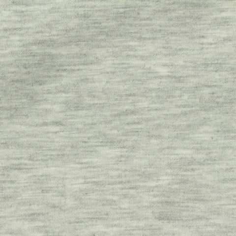Light Grey Marl Scuba Knit, Poly-Viscose, 320 gsm