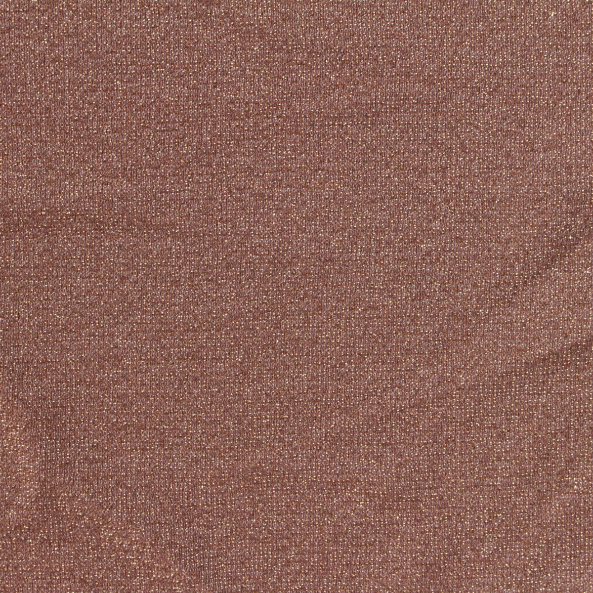 Nylon Metallic Rib Knit Fabric, 180 gsm, 160 cm — Brown