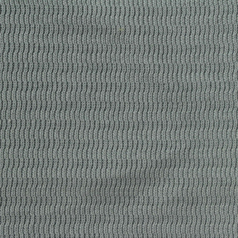 Cotton Polyester Rib Knit Fabric, 240 gsm, 160 cm — Grey